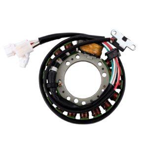 Amhousejoy Stator Coil Fit for Yamaha Motorcycle Warrior 350 YFM350 1996-2001 Replaces 3HN-85510-10-00