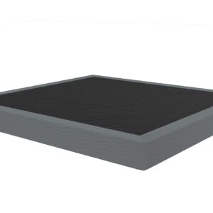 DHP 7" Upholstered Foundation, King Size Folding, Gray