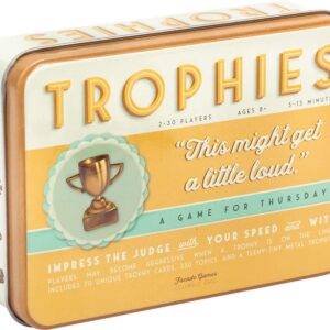 Trophies Card Game - Quick and Simple Word Party Game for 2-30 Players