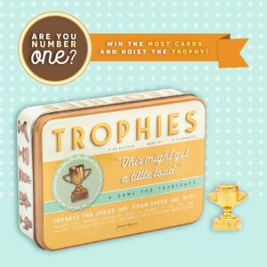 Trophies Card Game - Quick and Simple Word Party Game for 2-30 Players