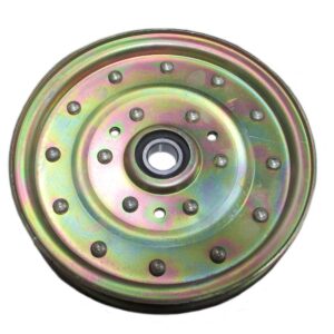 reliable aftermarket parts our name says it all one (1) new aftermarket flat idler pulley fits exmark, fits toro 52 60" 72" lazer z ac hp xp xs 1164667 1-633109"