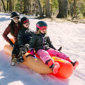 Wham-O Snowboogie Hot Dog Tube 93 Inch Winter Sports Snow Tube