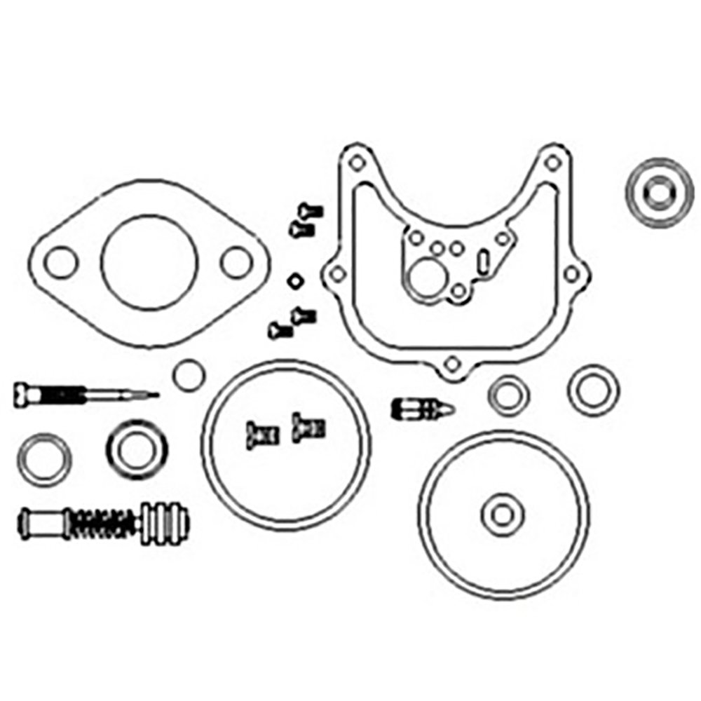 Reliable Aftermarket Parts Our Name Says It All Carburetor Kit Complete (Holley) (1965-1975) Fits Ford Tractor 2000 3000 4000 4600