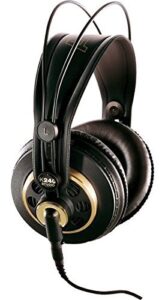 akg pro audio k240 studio over-ear, semi-open, professional studio headphones (renewed)