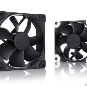 Noctua NF-A9 PWM chromax.Black.swap, Premium Quiet Fan, 4-Pin (92mm, Black)