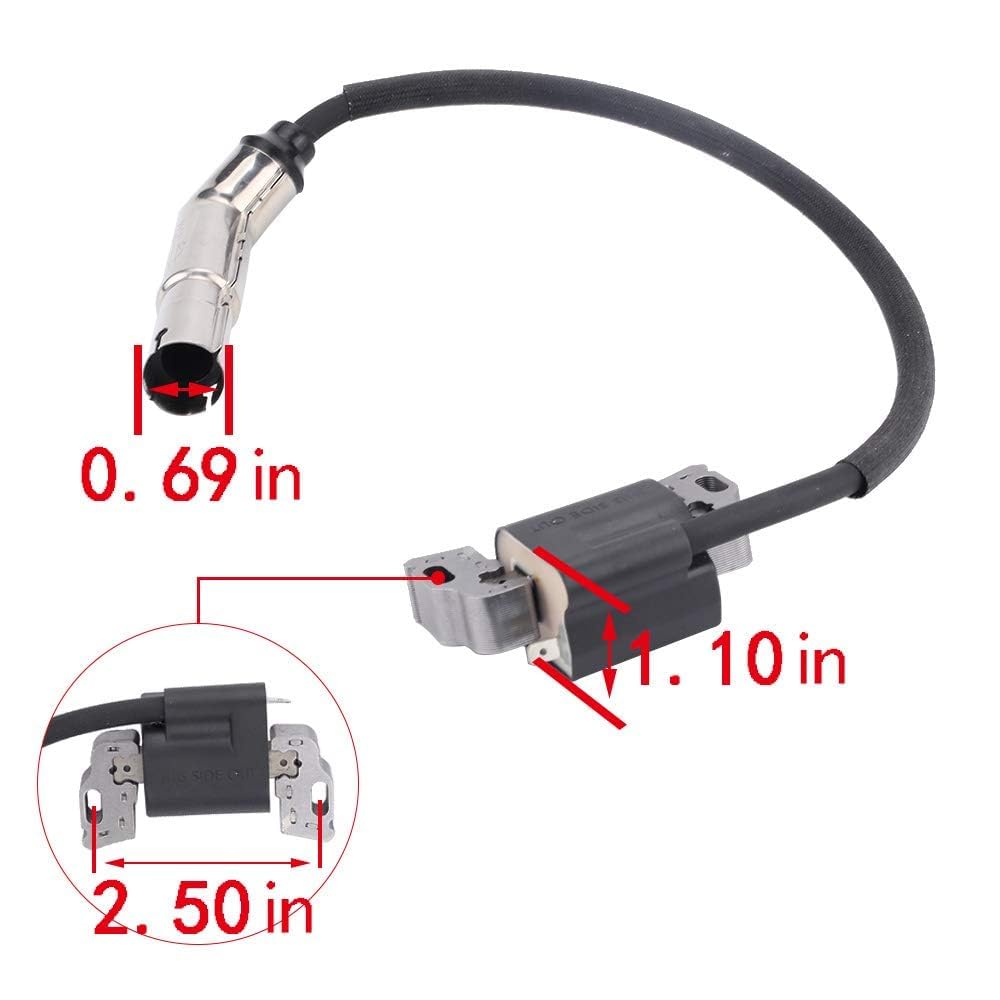 Panari 595304 Ignition Coil Magneto Armature, for BS 799650 592841 795315 17HP 17.5HP 19.5HP 20HP Intek OHV Engine Poulan Craftsman Troy-Bilt Lawn Mower Small Engine