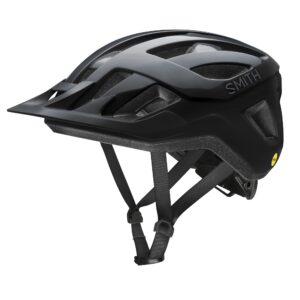 smith convoy mtb cycling helmet – adult mountain bike helmet with mips technology + visor – lightweight impact protection for men & women – black, medium