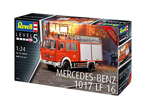 Revell Mercedes Benz 1017 LF16 Fire Engine (07655)