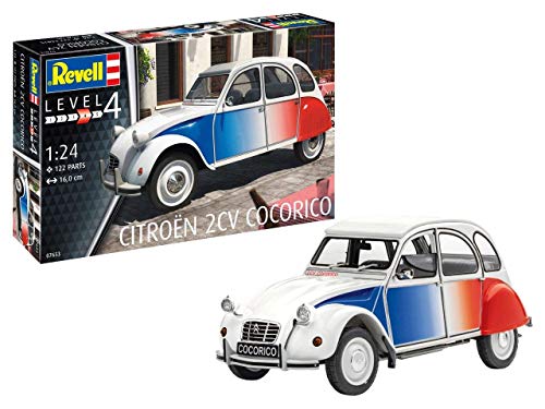 Revell RV07653 Citroen 2CV Cocorico 1:24 Model kit