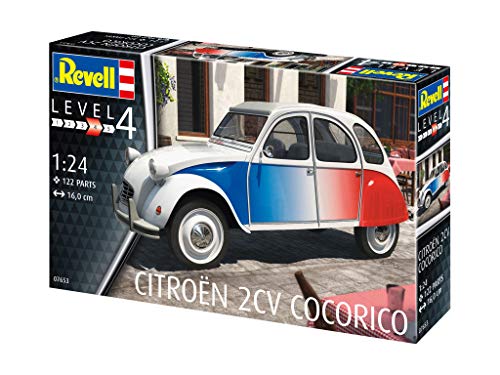 Revell RV07653 Citroen 2CV Cocorico 1:24 Model kit