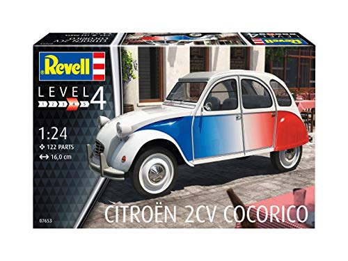 Revell RV07653 Citroen 2CV Cocorico 1:24 Model kit