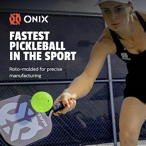 Dura Onix Fast 40 Outdoor Pickleballs – Neon