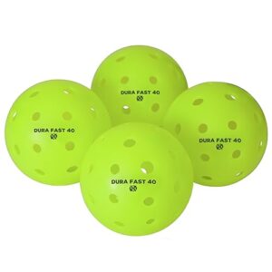 Dura Onix Fast 40 Outdoor Pickleballs – Neon