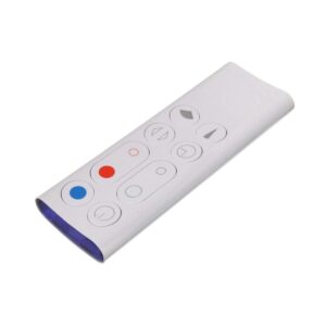 dyson remote control am09 hot cool fan heater, white