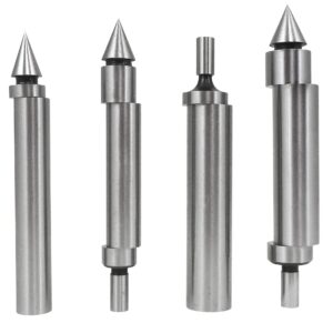 Taytools 466170 4 Piece Edge Center Finder Set with Single End, Double End and Cone Tips