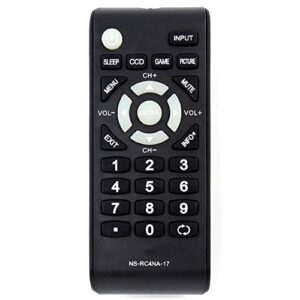 new ns-rc4na-17 remote control fit for insignia led tv ns-19d220na16-a ns-24d310na17 ns-32d310na17ns-39d310na17 ns-32d311na17ns-24d510na17 ns-40d510na17 ns-48d510na17 ns-50d510na17 ns-55d510na17