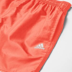 adidas mens CLX Solid Swim Shorts Signal Pink Large