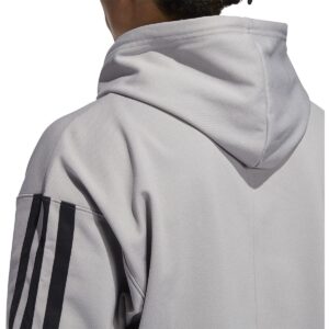 adidas mens Legend Winter Hoodie Solid Grey Medium