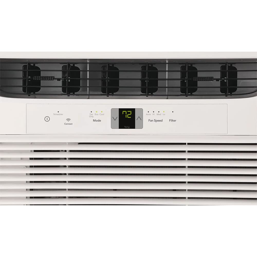 FRIGIDAIRE FHWW083WB1 8,000 BTU Connected Window-Mounted Room Air Conditioner, White