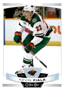 2019-20 o-pee-chee #205 kevin fiala minnesota wild nhl hockey trading card