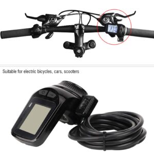 Motor Controller, 36V 350W Waterproof E-Bike Controller Brushless Motor Speed Controller Kit with LCD Panel for E-Bike/Electric Bike/Scooter, Easy to Install