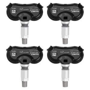 CDWTPS TPMS Sensor for Toyota,4pcs 315MHz Tire Pressure Monitor System 4-Pack for 08-17 Toyota Sequoia Tundra,07-20 Toyota Sienna Replace# 426070C070 4260708010 426070C050 426070C080