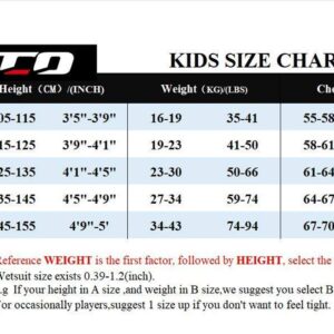 ZCCO Kids Short Wetsuits 2.5mm Children's Neoprene Suit Short Sleeve, Youth Boy's and Girl's One Piece Shorty Wetsuit for Diving,Swimming,Surfing Water Sports(DK-BK-L)