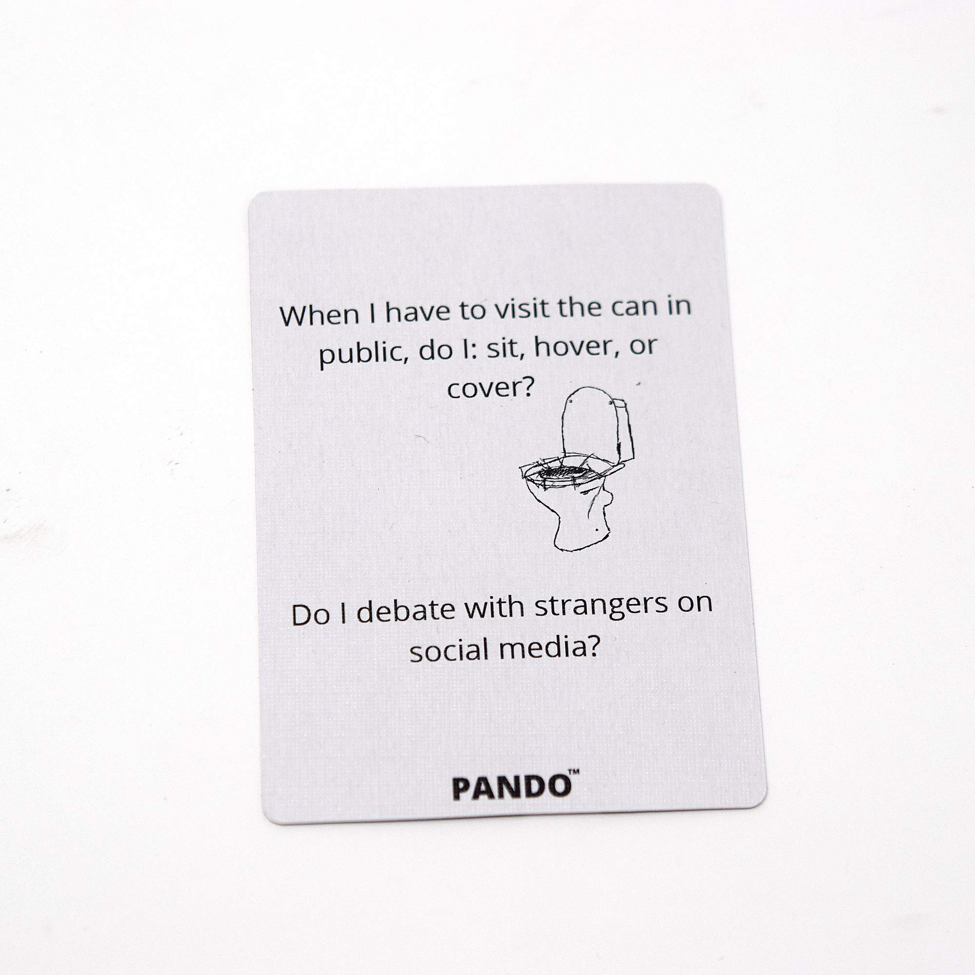 PANDO - The Party Game and Conversation Starter for Friends and Family - Icebreaker Game and Get to Know You Game - Compete to Answer Unpredictable Trivia Questions About Your Friends and Family