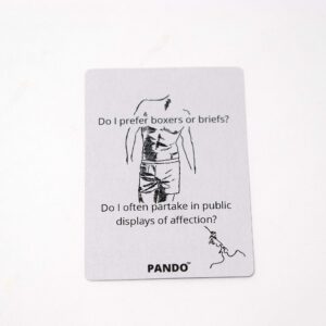 PANDO - The Party Game and Conversation Starter for Friends and Family - Icebreaker Game and Get to Know You Game - Compete to Answer Unpredictable Trivia Questions About Your Friends and Family