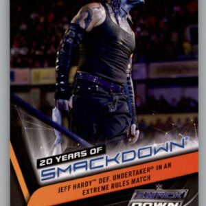 2019 Topps WWE Smackdown Live 20 Years of SmackDown #SD-24 Jeff Hardy Wrestling Trading Card