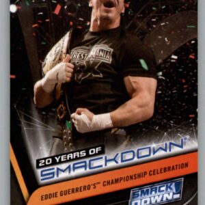 2019 Topps WWE Smackdown Live 20 Years of SmackDown #SD-14 Eddie Guerrero Wrestling Trading Card