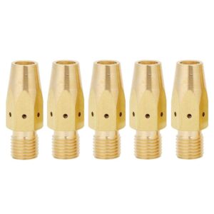 contact tip adapter169728 for mig welder gun gas diffuser accessory for miller m-25/m-40 for hobart (5pcs)