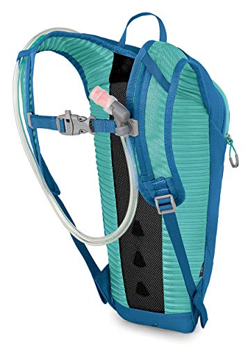 Osprey Moki 1.5L Kids' Biking Backpack with Hydraulics Reservoir, Sparrow Blue