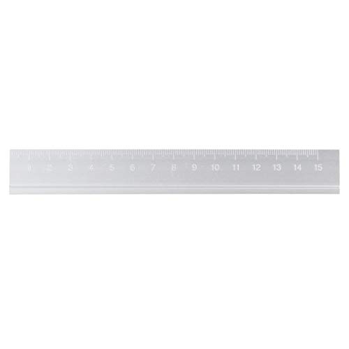 MUJI Japan Aluminum Ruler 15ｍｍ Silver