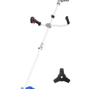 WILD BADGER POWER 52cc Weed Wacker Gas Powered, 3 in 1 String Trimmer/Edger 18'' with 10'' Brush Cutter,Rubber Handle & Shoulder Strap Included