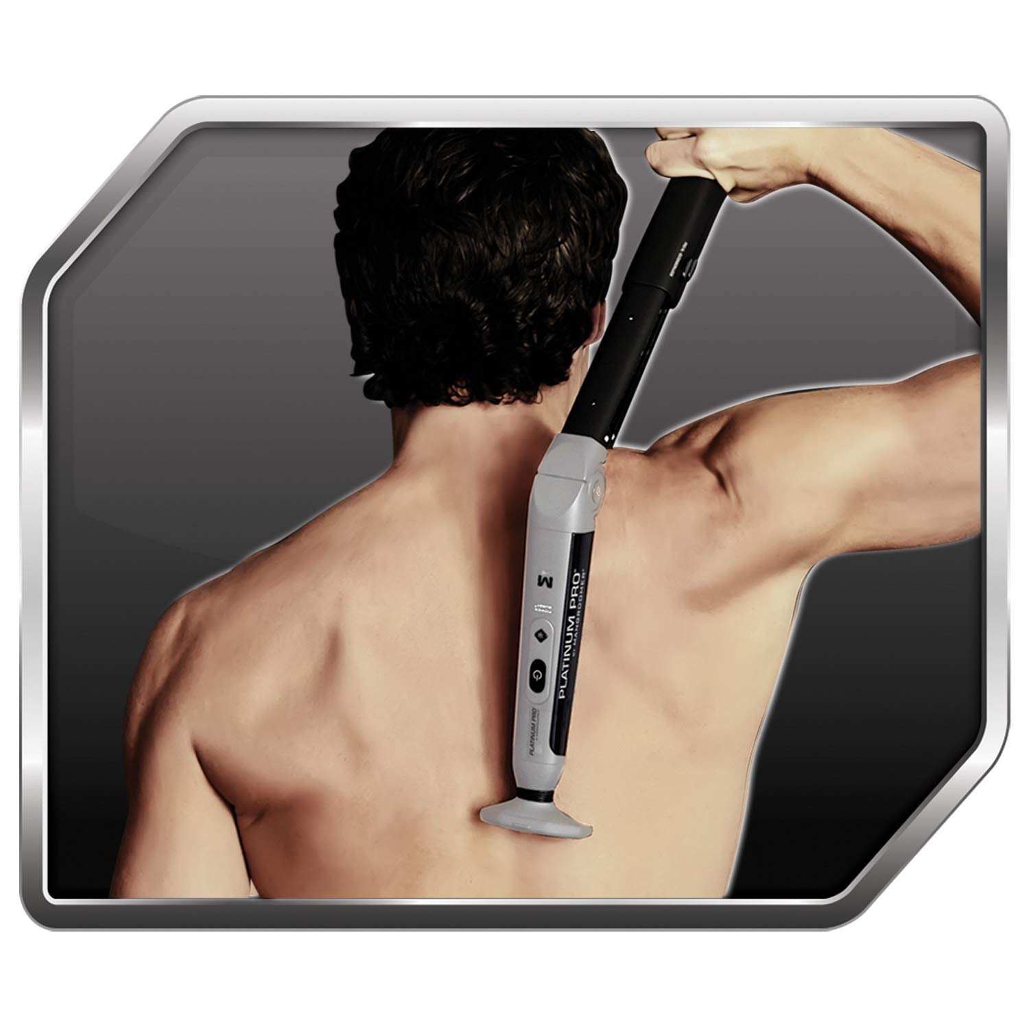 MANGROOMER - PLATINUM PRO New Back Hair Shaver Replacement Blade with 1.8 Inch Wide Blade Design!