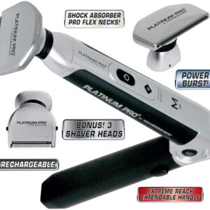 MANGROOMER - PLATINUM PRO New Back Hair Shaver Replacement Blade with 1.8 Inch Wide Blade Design!