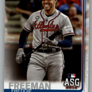 2019 Topps Update (Series 3) #US279 Freddie Freeman Atlanta Braves Official Baseball Trading Card