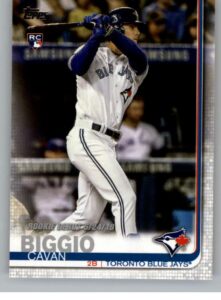 2019 topps update (series 3) #us295 cavan biggio toronto blue jays rc rookie official baseball trading card
