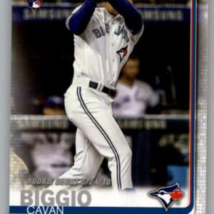 2019 Topps Update (Series 3) #US295 Cavan Biggio Toronto Blue Jays RC Rookie Official Baseball Trading Card