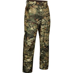 under armour mens gore-tex essential hybrid pants , ua forest 2.0 camo (988)/black , large