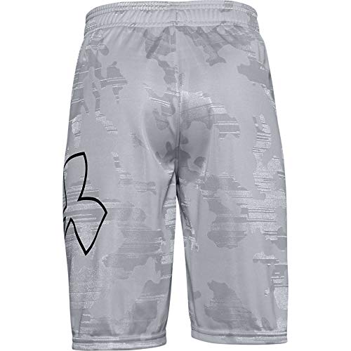 Under Armour Renegade 2.0 Jacquard Shorts, Mod Gray (011)/Black, Youth Small