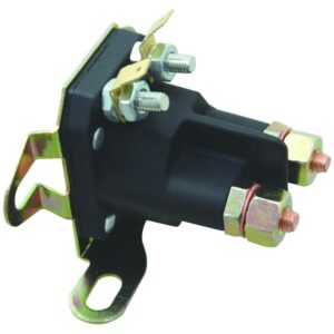 New Starter Solenoid Relay Compatible With Ariens AYP Bolens Case Grasshopper Gravely Husqvarna, Compatible with John Deere Lawn Boy Simplicity Stiga Toro Lawnmowers 03551000 109081X 109946 146154