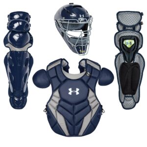 under armour uackcc4-srpna ua pro series/catching kit/senior/ages 12-16 uahg3a / uacpcc4-srp / ualg4-srp meets nocsae chest protector standard (nd200) na