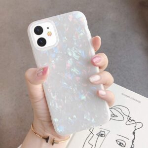 BOFTALE iPhone 11 Case 2019, Girls Women Glitter Cute Slim Thin Soft TPU Silicone Clear Bumper Shockproof Protective Phone Case Cover Compatible with iPhone 11 6.1 inch (Colorful)