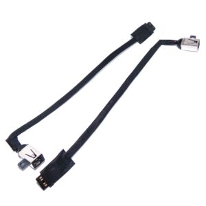 charging port dc in power jack cable replacement for hp chromebook 11 g5 11 g4 ee 918169-yd1