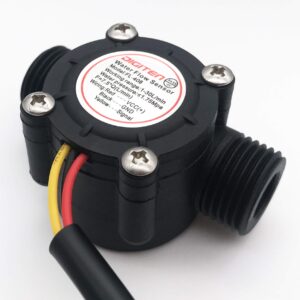 digiten g1/2" water flow hall sensor switch flow meter flowmeter counter 1-30l/min with 1.2m wire