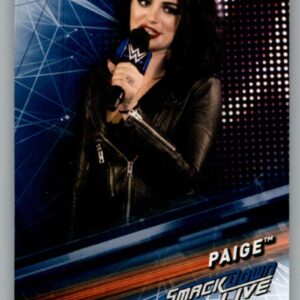 2019 Topps WWE Smackdown Live #38 Paige Wrestling Trading Card