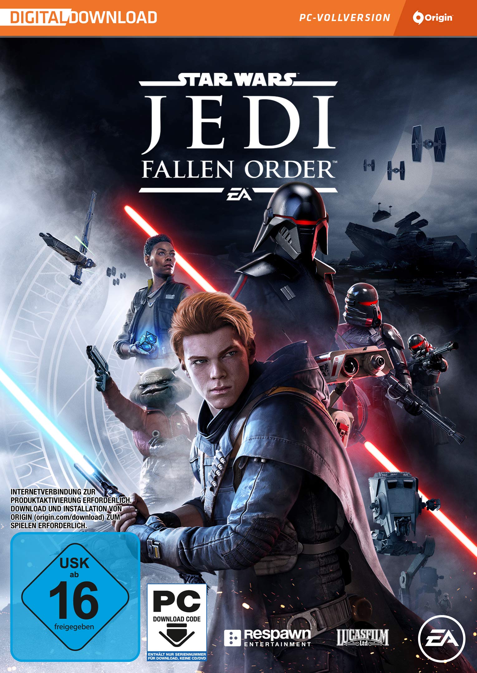 Star Wars Jedi: Fallen Order - Standard Edition - PC Code in the box