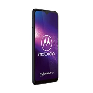 Motorola One Macro Dual-SIM XT2016-1 64GB (GSM Only | No CDMA) Factory Unlocked 4G/LTE Smartphone (Space Blue) - International Version